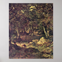Im Wald durch Diaz de la Pena, Narcisse Virgile Poster