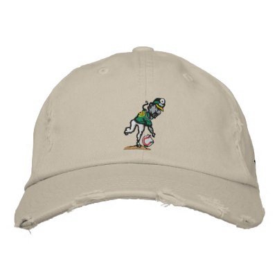 Imageberater stickte beunruhigte Kappe Baseballkappe