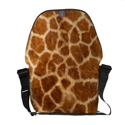 Imitat-Giraffen-Pelz Kuriertaschen