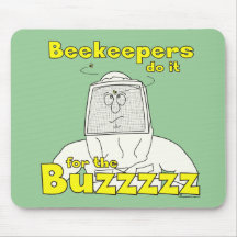 Imker tun es für das Buzzzzz - das Mousepad