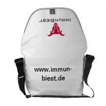ImmunBiest pure nature Messenger Bag Kurier Tasche