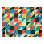 Imperfect Grid of Colors Post Card