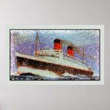 Impressionist-Aquarell Effektivwert Mauretanien Plakate