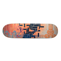in blauem #2 skate board