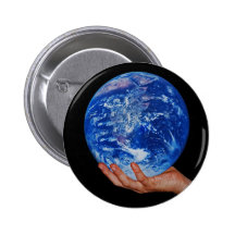 In der Hand des Gottes Button