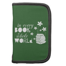 In jedem Buch eine ganze Welt Folio Planer