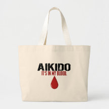 In meinem Blut AIKIDO Einkaufstasche