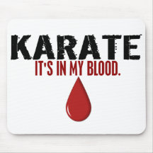 In meinem Blut KARATE Mousepad