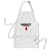 In meinem Blut KARATE Schürze