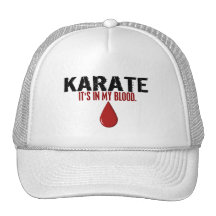 In meinem Blut KARATE Truckermütze