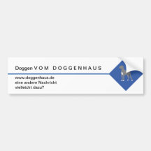 In Serie: Bau dir deine Doggenidentity Autosticker