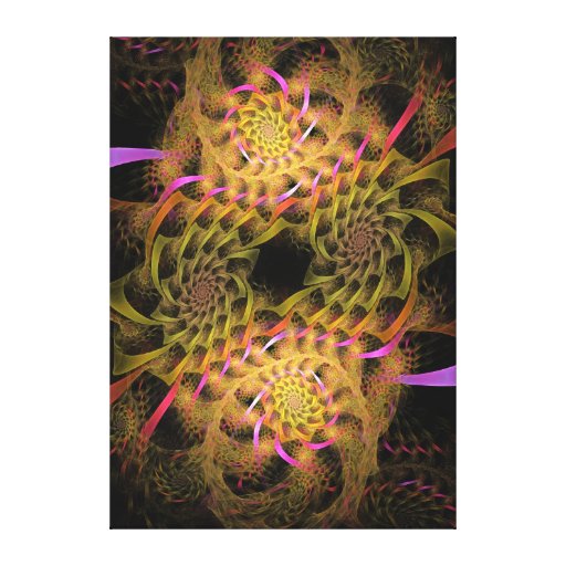 In Universum tanzen, abstrakter Kunst-Leinwanddruc