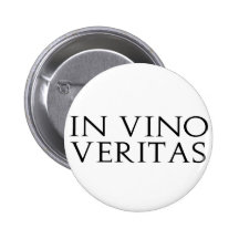 In Vino-Veritas-Aufklebern Button