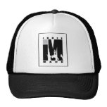 Indie Mack Fernlastfahrer-Hut (graues Logo) Truckermützen