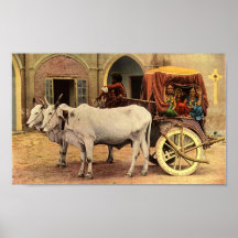 Indien-Dorf des Portfolio-11.99x7.33 Posterdrucke