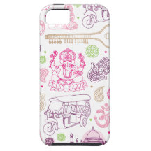 Indien ganesha Yogakunst iphone Fall Hülle Fürs iPhone 5
