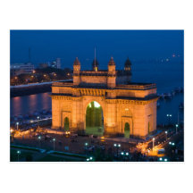 INDIEN, Mumbai (Bombay): Zugang von Indien/ Postkarte