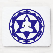 Indigo Lotus Mousepads