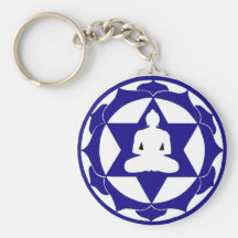 Indigo Lotus Schlüsselband