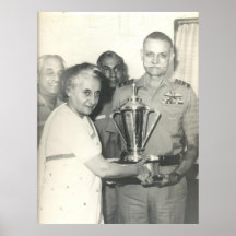 Indira Gandhi Posterdrucke