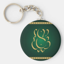 Indischer Gott Ganesha - Keychain Schlüsselband