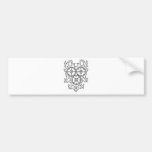 indisches art2 auto sticker