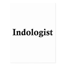 Indologist Postkarten