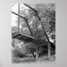 Industrielles Foto - Osceola Brücke Posterdrucke