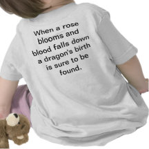Infant Shirt - Dragon Birth