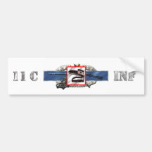 INFANTERIE 11C 81. AUTO STICKER