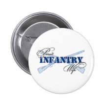 Infanterie-Ehefrau Button
