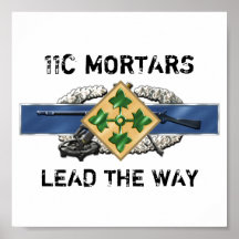 Infanteriedivision 11C 4. Plakatdruck