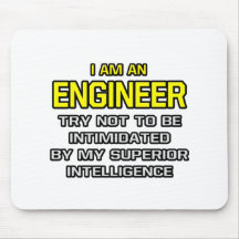 Ingenieur-… überlegene Intelligenz Mauspads