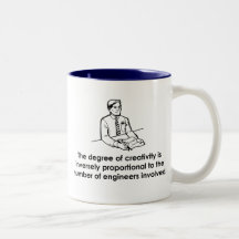 Ingenieure u. Kreativität Kaffeetasse