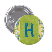 Initialen Anstecknadelbuttons