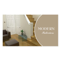 Innenarchitektur-Visitenkarte