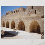 Innenraum des Forts von Qaitbay, Alexandria, Ägypt Flyerdesign
