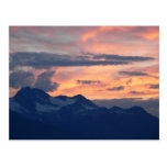 Innere Durchgangs-Sonnenuntergang-Postkarte