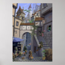 innere Koboldstadt Posterdruck