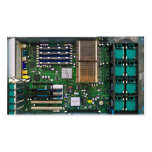 innerer Servercomputer Visitenkarte