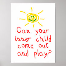 Inneres Kinderplakat