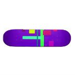 Innerhalb des blauen Veilchens Individuelle Skatedecks