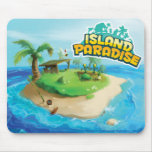 Insel-Paradies Mousepad