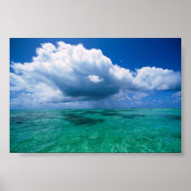 Insel von Tahaa, Französisch-Polynesien Plakat