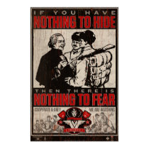 INSOC Propaganda-Druck 1984 poster