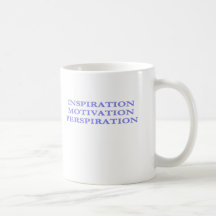 Inspiration, Motivation, Schweiß Tasse