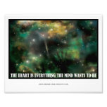Inspirierend Einblick-Foto-Druck 10" x 8"