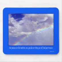 Inspirierend Regenbogen - Mousepad