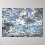 Inspirierend Wolken #4 Plakatdruck