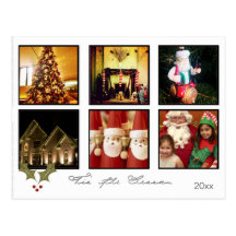 instagram Weihnachtsfotopostkarten